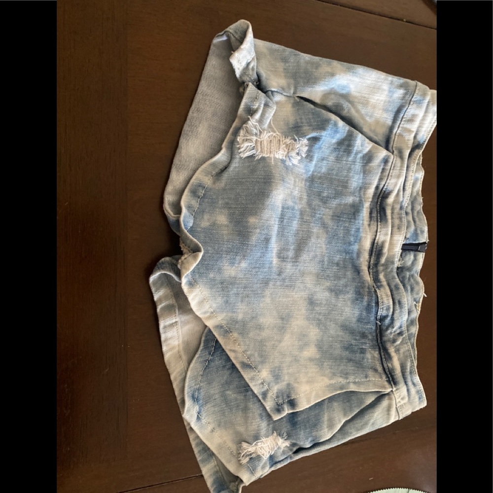 Jean Shorts with pockets by machine
